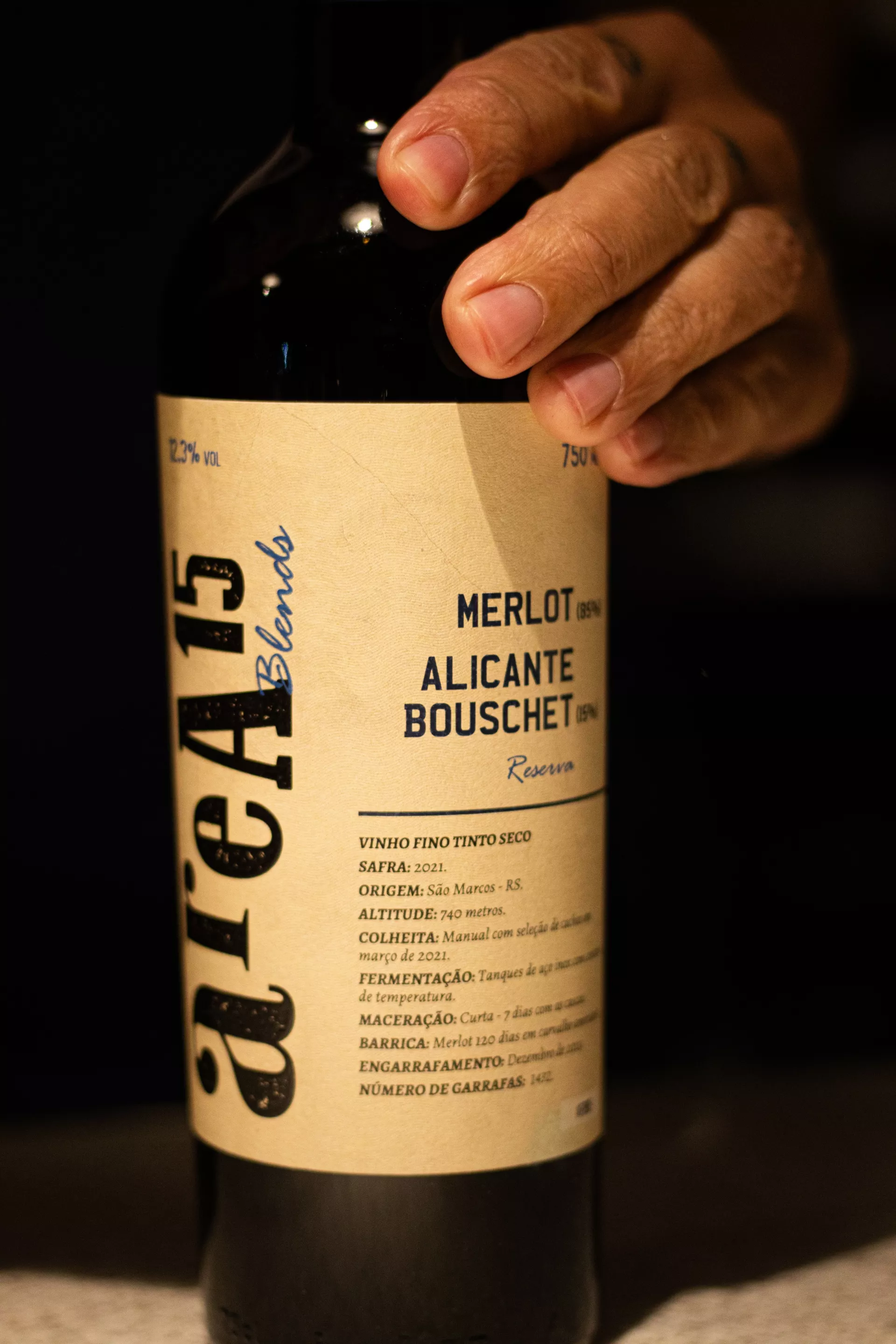 Merlot; Alicante Bouschet 