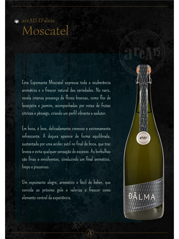 D'alma MOSCATEL BRANCO 