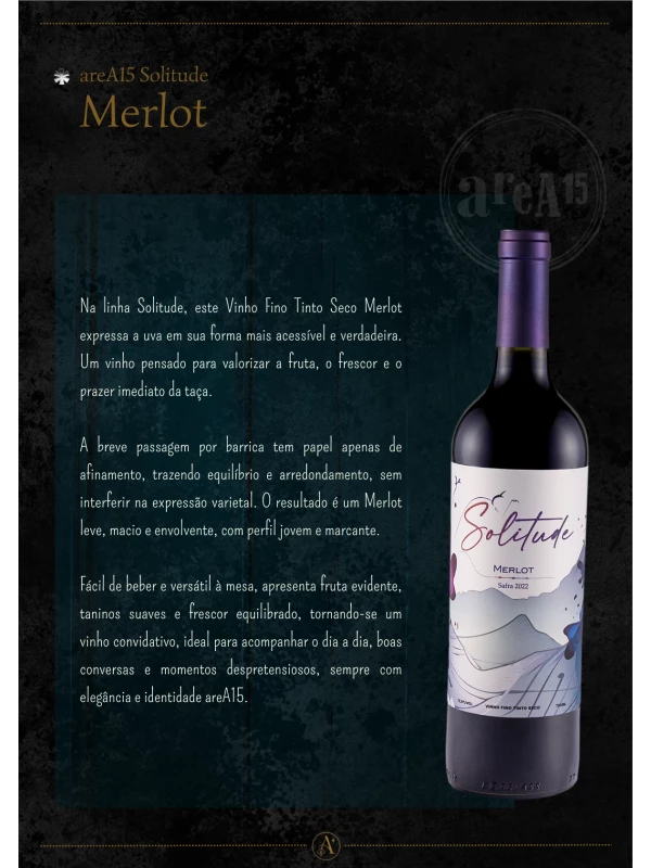 Solitude MERLOT safra 2022